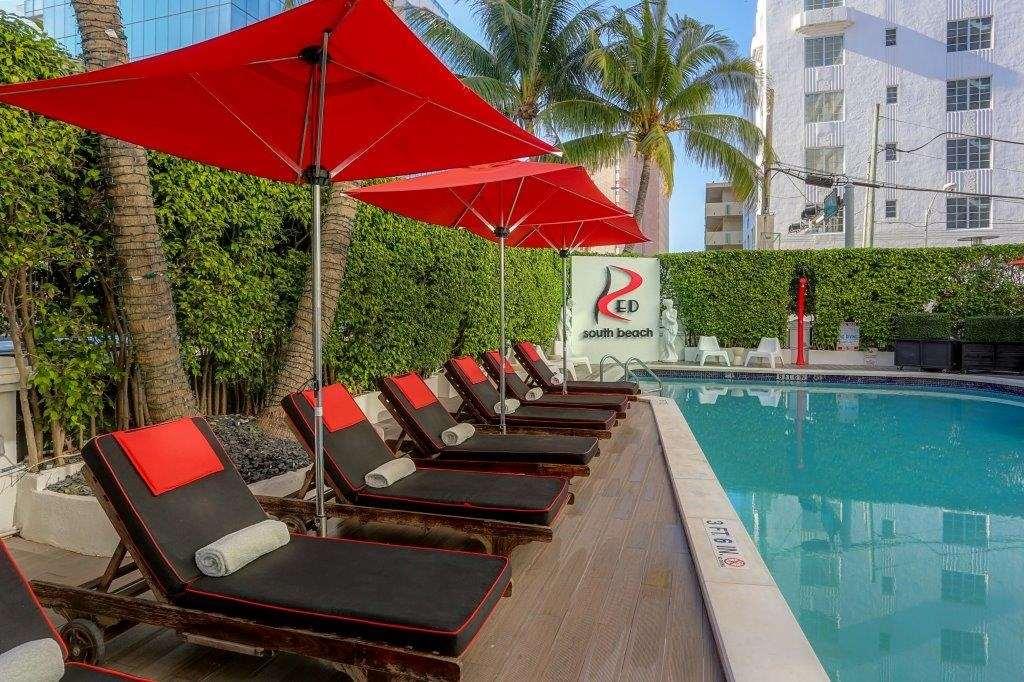Red South Beach Hotel Майами-Бич Удобства фото